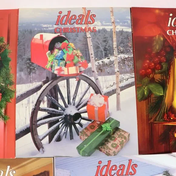 Ideals Christmas Magazine 1984 to 1992 lot of 9